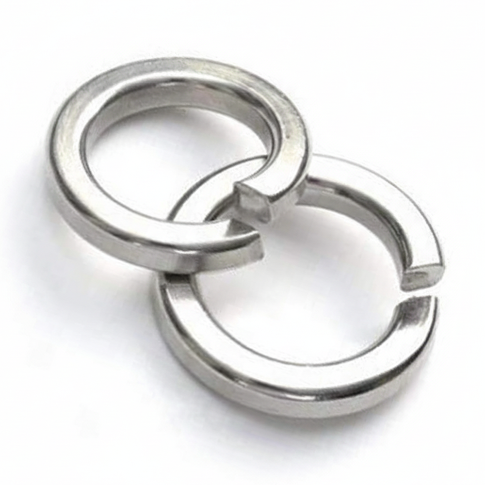 Split Lock Washers DIN 127B - Zinc Plated Spring Steel - Sizes M6 to M20 - DIYUK