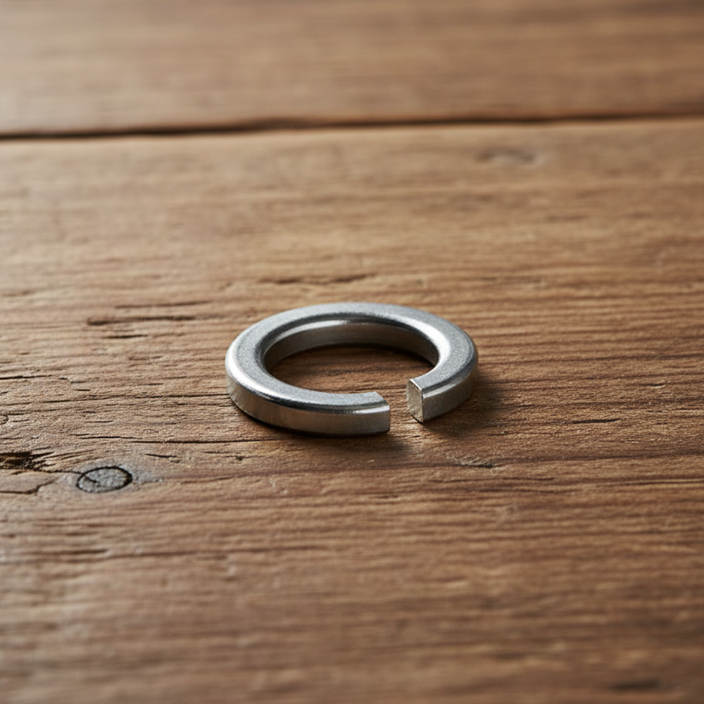 Split Lock Washers DIN 127B - Zinc Plated Spring Steel - Sizes M6 to M20 - DIYUK