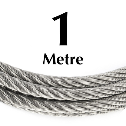 Wire Rope Steel Cable Premium Quality Galvanised Zinc Metal Wire Rope Cable - DIYUK