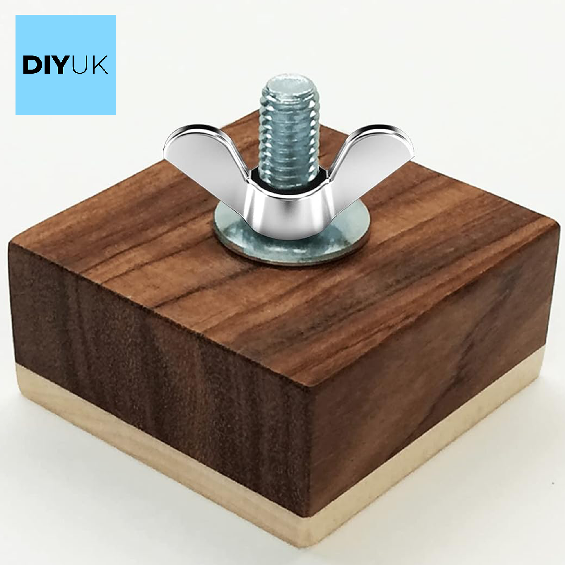 Wing Butterfly Nuts (American) Zinc Plated Steel Wingnuts DIN 315