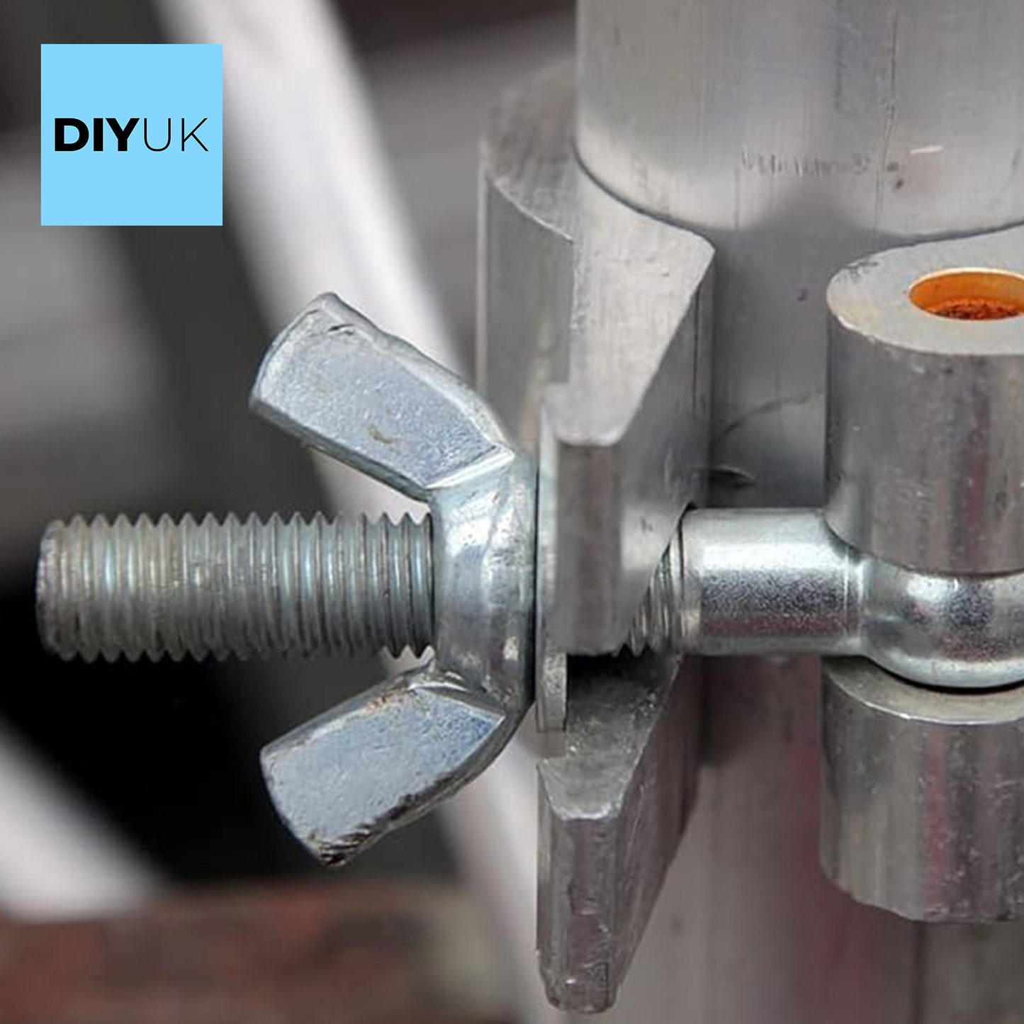 Wing Butterfly Nuts (American) Zinc Plated Steel Wingnuts DIN 315