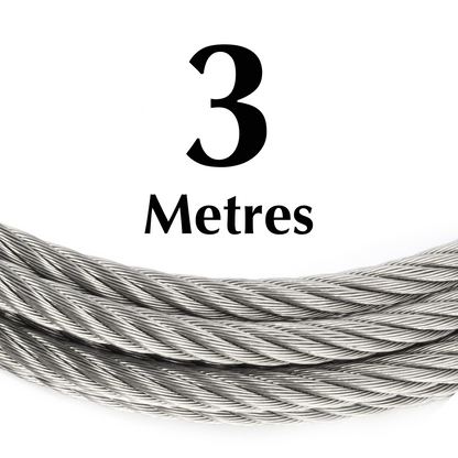 Wire Rope Steel Cable Premium Quality Galvanised Zinc Metal Wire Rope Cable - DIYUK