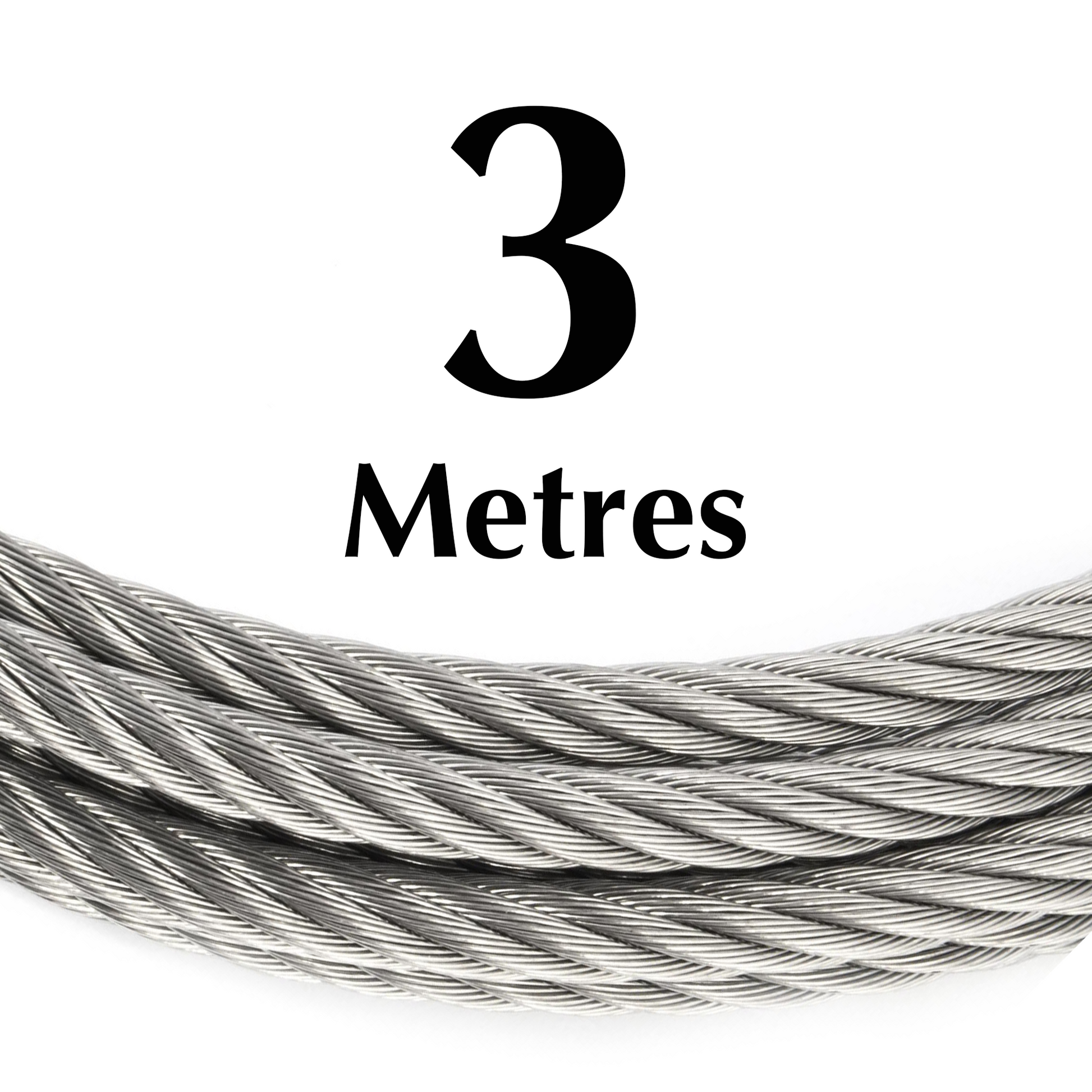 Wire Rope Steel Cable Premium Quality Galvanised Zinc Metal Wire Rope Cable - DIYUK