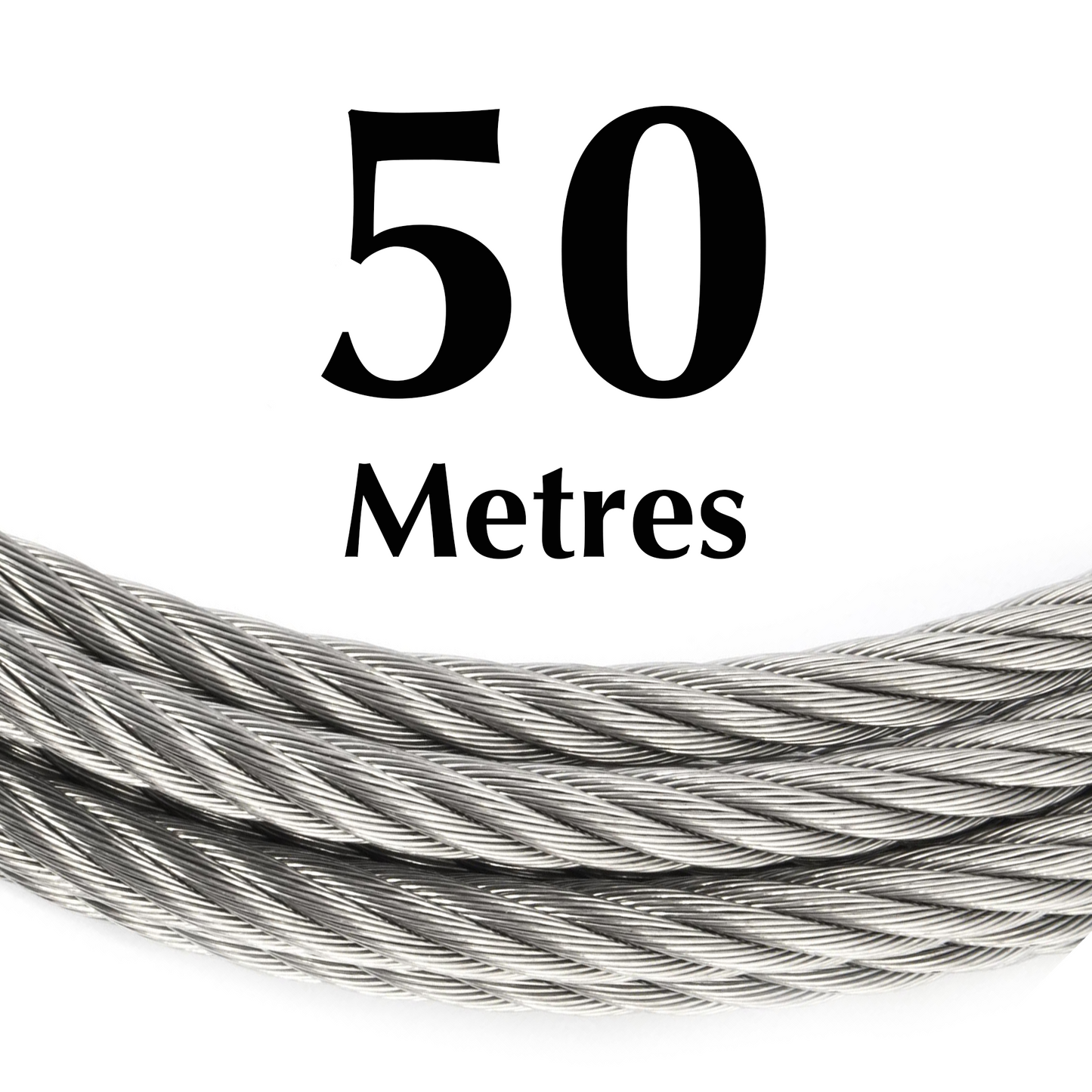 Wire Rope Steel Cable Premium Quality Galvanised Zinc Metal Wire Rope Cable - DIYUK