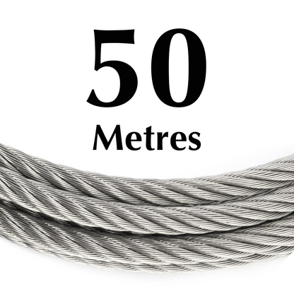 Wire Rope Steel Cable Premium Quality Galvanised Zinc Metal Wire Rope Cable - DIYUK