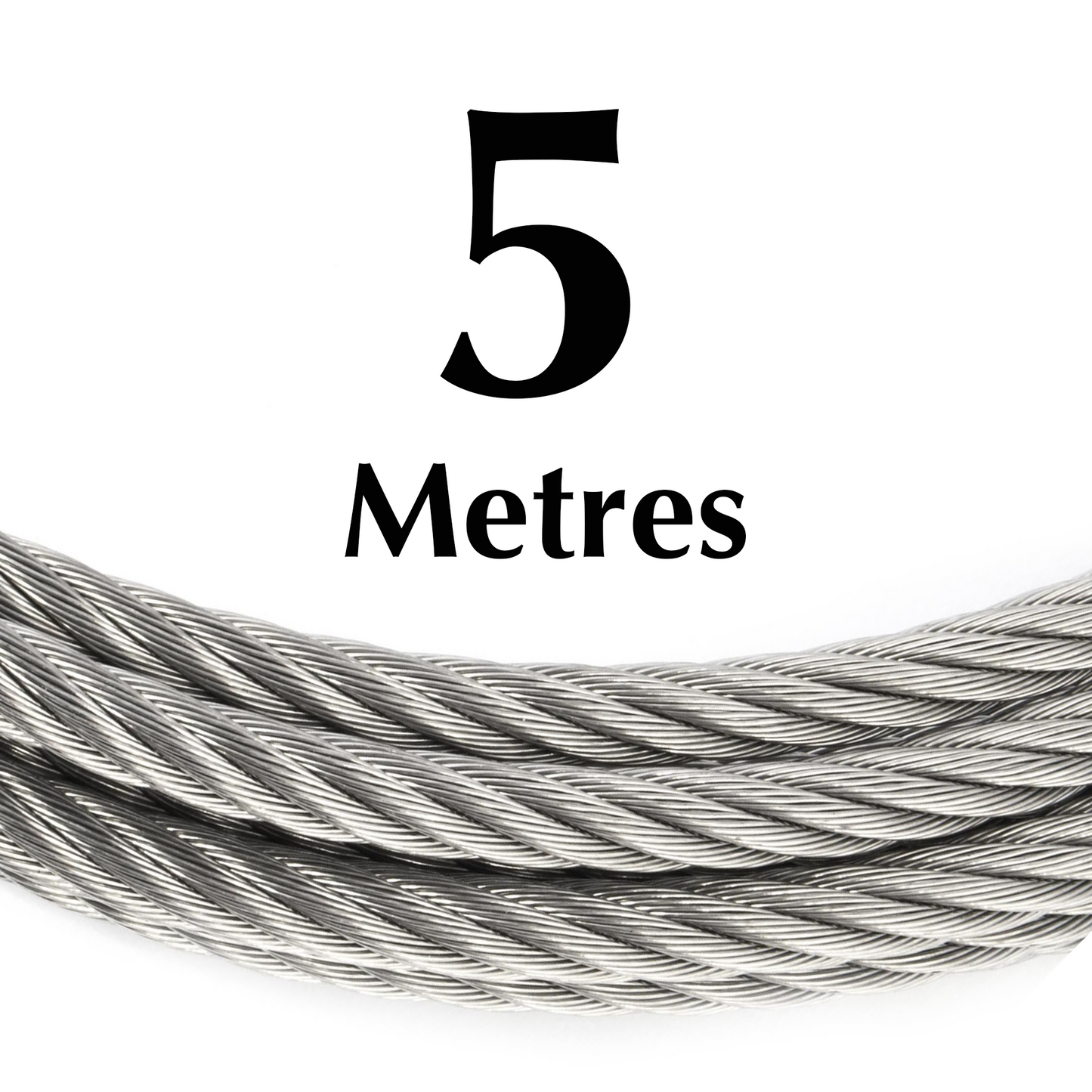 Wire Rope Steel Cable Premium Quality Galvanised Zinc Metal Wire Rope Cable - DIYUK