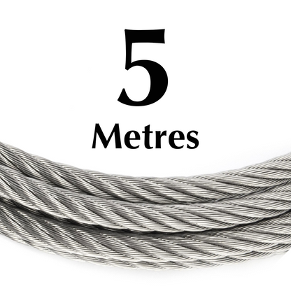 Wire Rope Steel Cable Premium Quality Galvanised Zinc Metal Wire Rope Cable - DIYUK