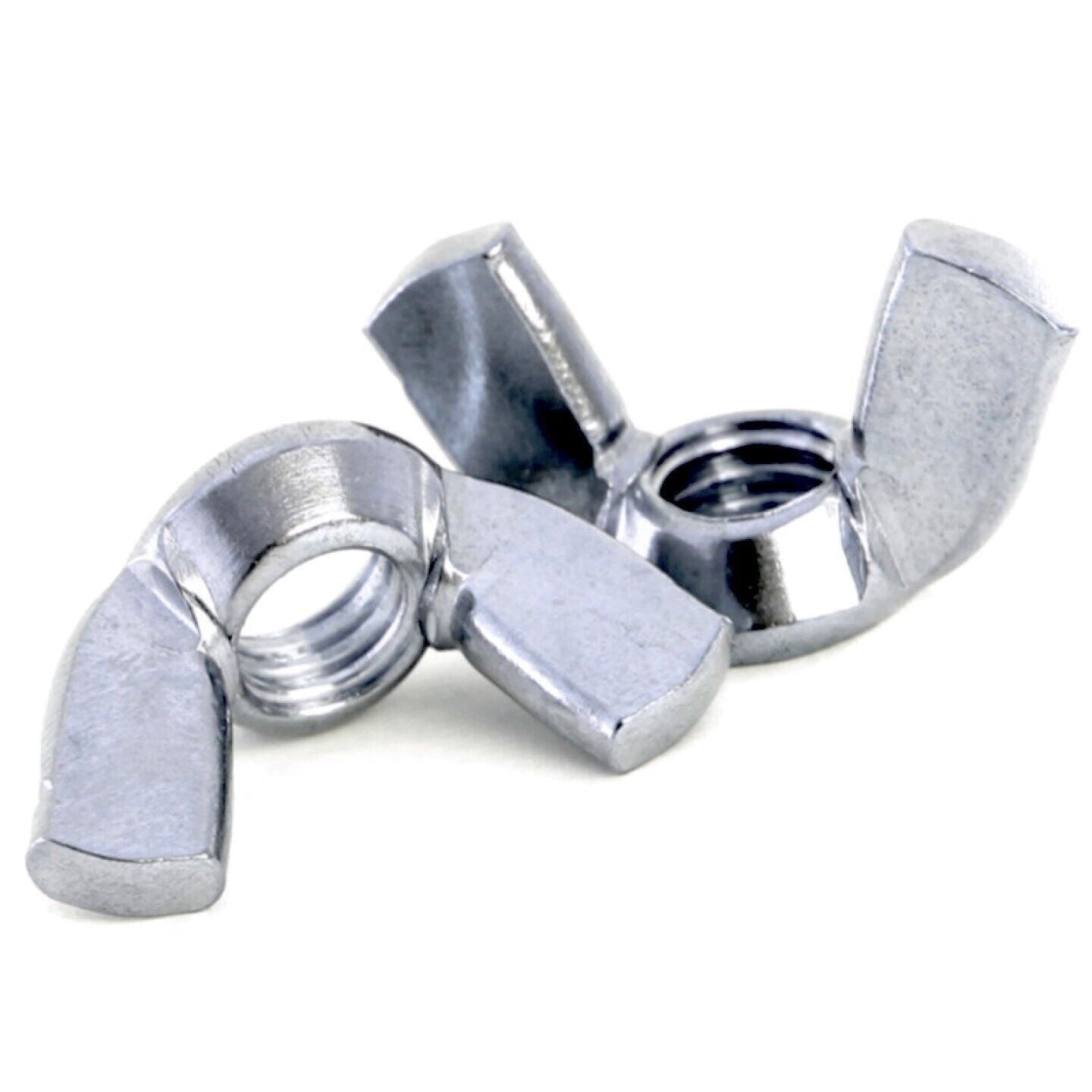 Wing Butterfly Nuts (American) Zinc Plated Steel Wingnuts DIN 315