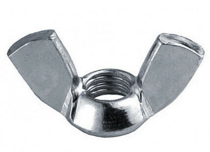 Wing Butterfly Nuts (American) Zinc Plated Steel Wingnuts DIN 315