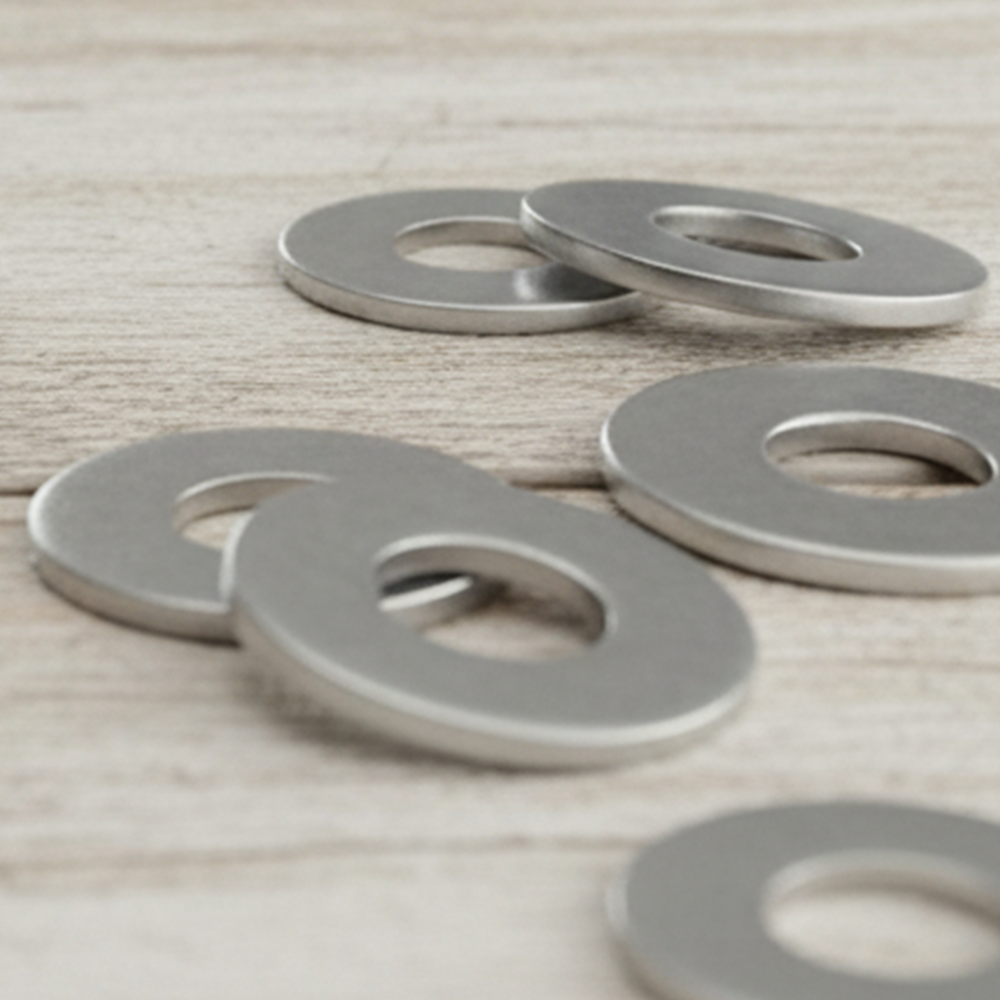 Penny Washers | Large Extra Wide Flat Repair Washers Form G | Steel with Bright Zinc Plated (BZP) Finish | DIN 9021 | Metric Sizes M4 to M30 - DIYUK