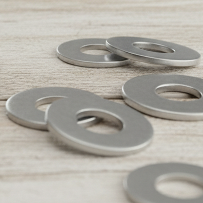 Penny Washers | Large Extra Wide Flat Repair Washers Form G | Steel with Bright Zinc Plated (BZP) Finish | DIN 9021 | Metric Sizes M4 to M30 - DIYUK