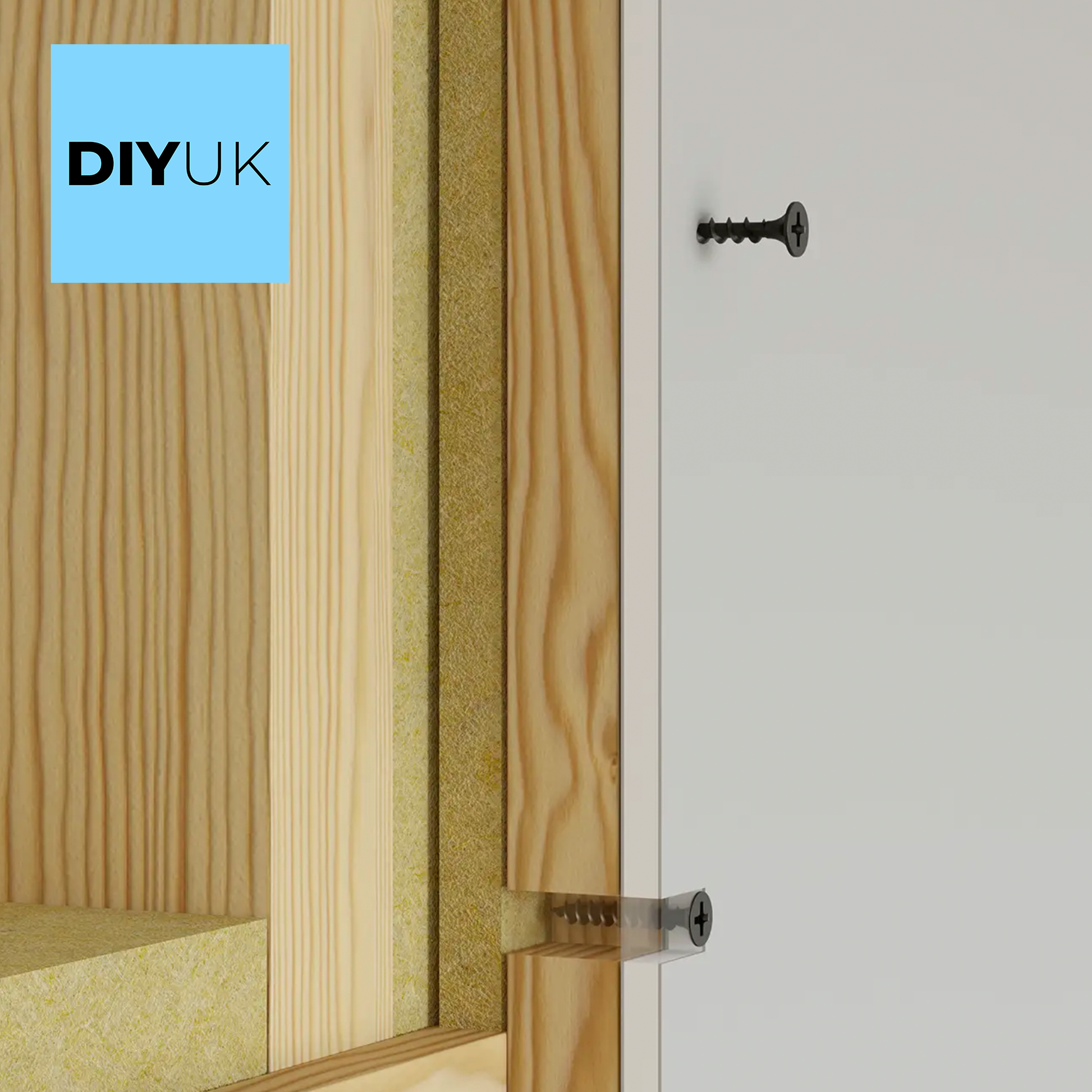 Coarse Thread Drywall Screws for Timber | Black Phosphate | DIYUK