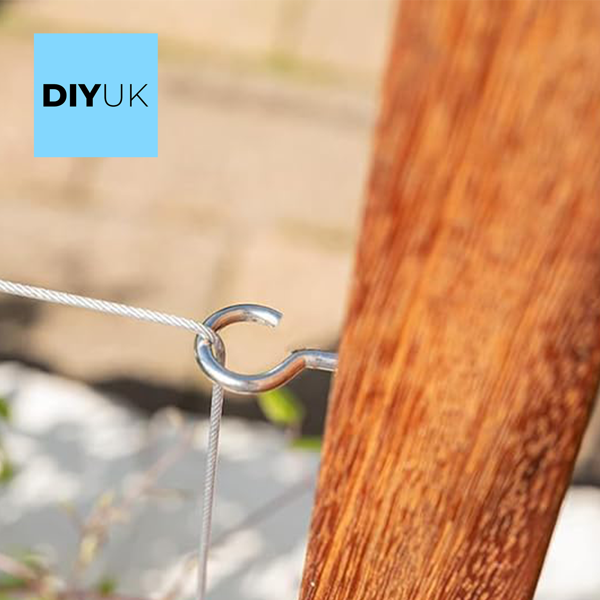 Screw In Hooks Steel Heavy Duty Wood Thread Ceiling Hook