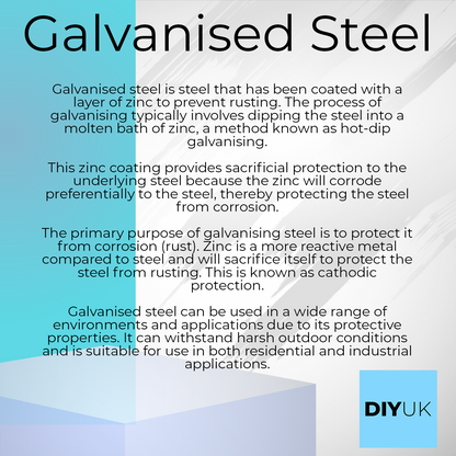 DIYUK Galvanised Netting Staple U Nails, Heavy Duty U Shaped Wire Tacks for Fencing & Mesh, Durable Fence Pin Staples for Wood Posts