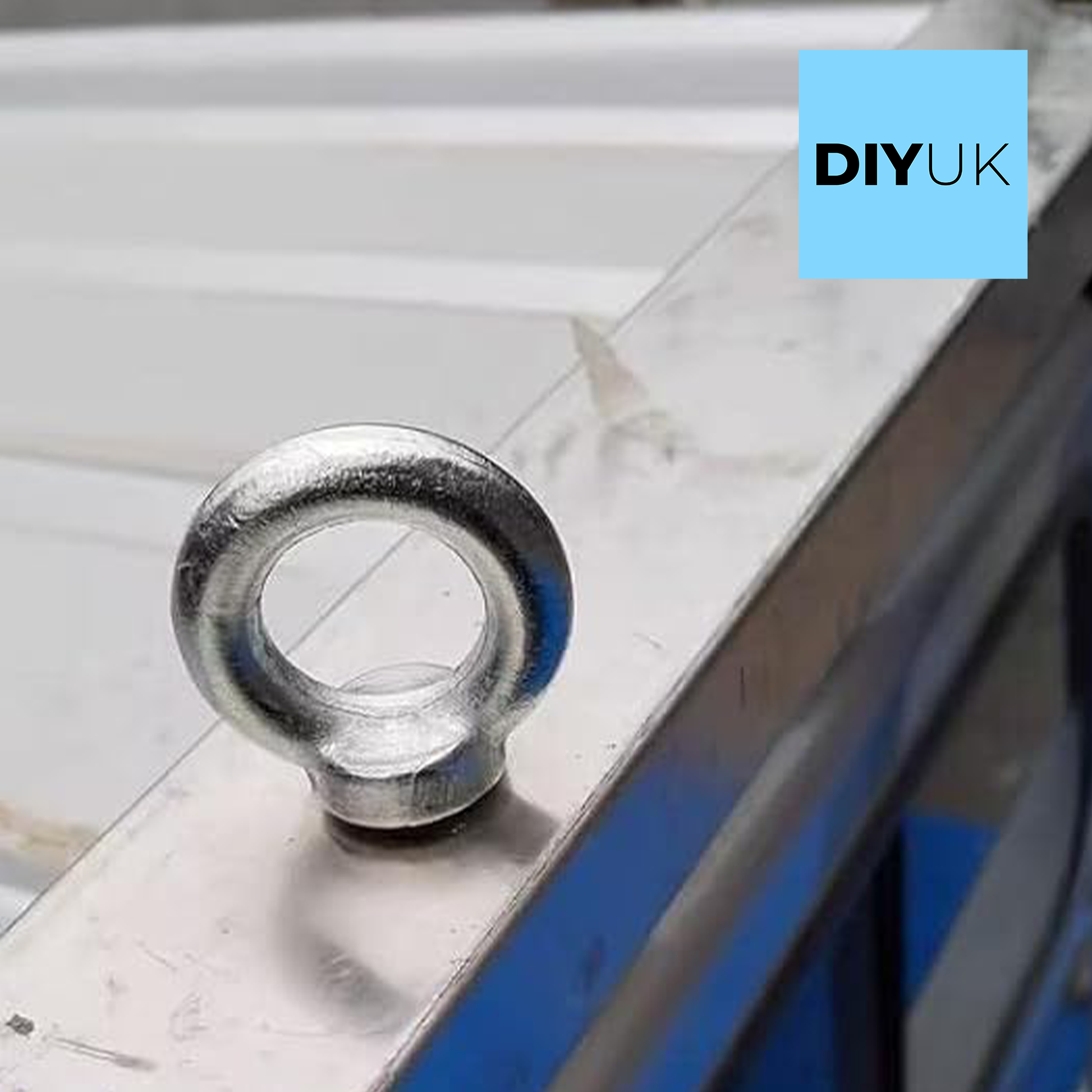 Lifting Eye Bolt Heavy Duty Lifting Ring Eye Bolts Male Screw Thread, Ring Shape Eyebolts for Secure Hooking and Lifting DIYUK - DIYUK