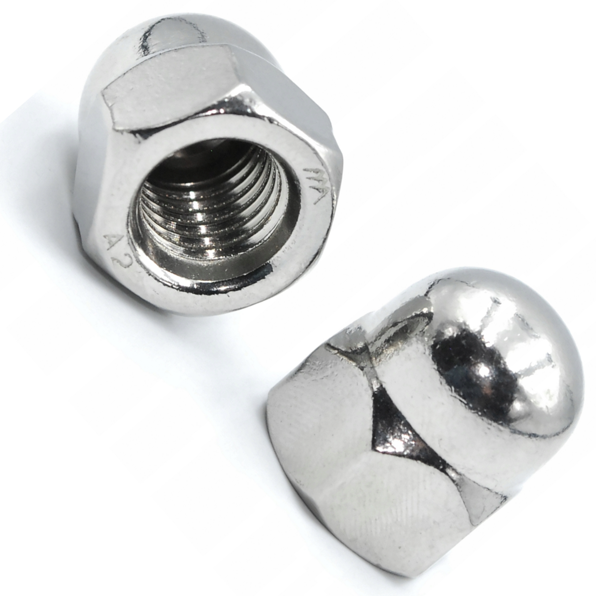 Dome Nuts Stainless Steel Hex Cap Acorn Domed Nuts Rust Hexagon Nut Caps DIN 1587