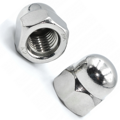 Dome Nuts Stainless Steel Hex Cap Acorn Domed Nuts Rust Hexagon Nut Caps DIN 1587