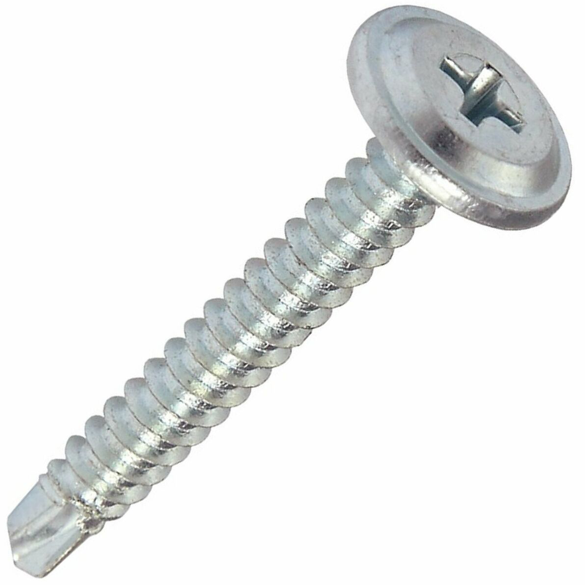 BAYPOLE SELF DRILLING/TAPPING TEK SCREWS WAFER HEAD uPVC BAY WINDOW FIXING SCREW - DIYUK