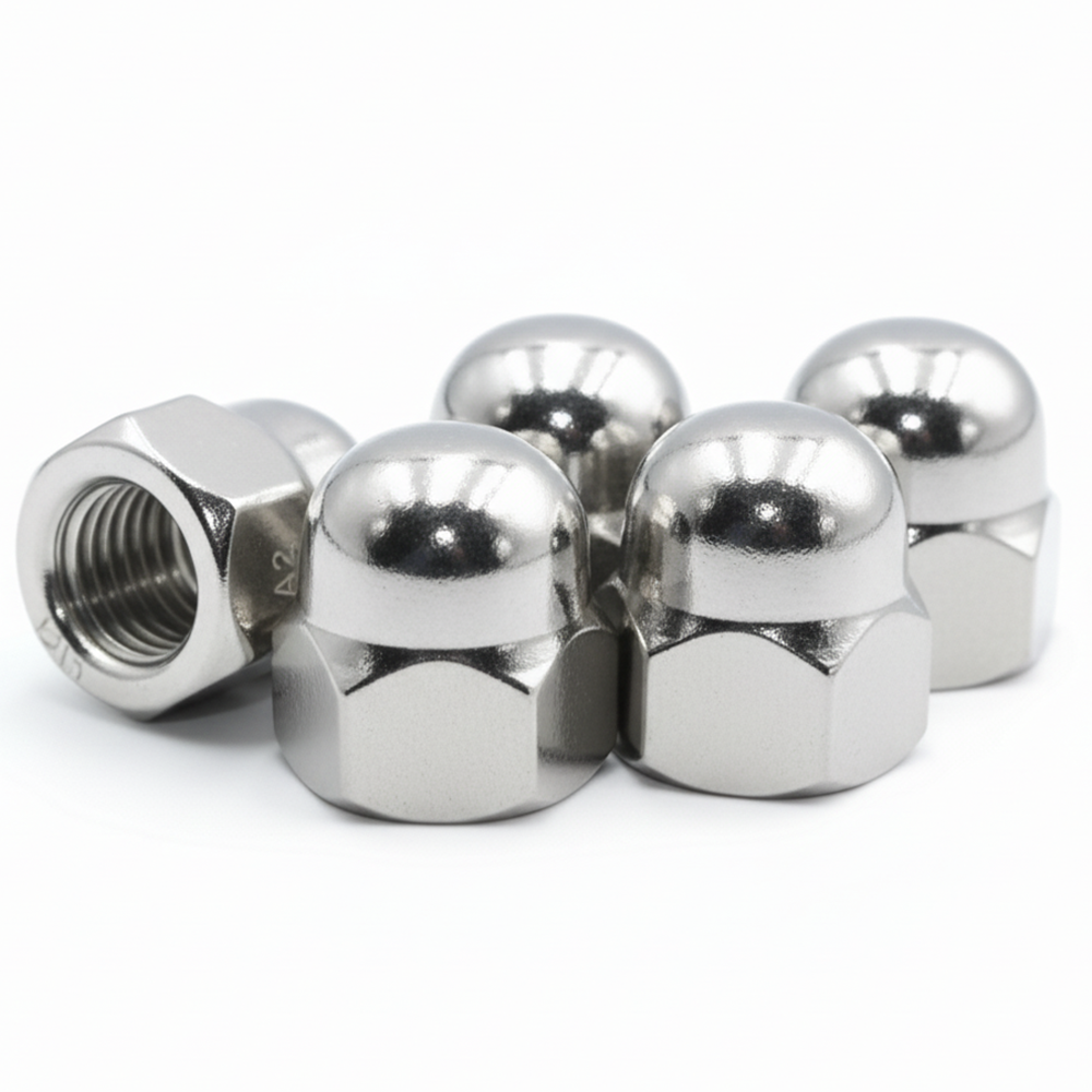 Dome Nuts A2 Stainless Steel Hex Acorn Cap Nut (DIN 1587) - DIYUK
