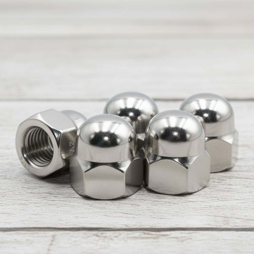 Dome Nuts A2 Stainless Steel Hex Acorn Cap Nut (DIN 1587) - DIYUK