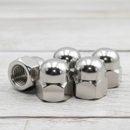 Dome Nuts A2 Stainless Steel Hex Acorn Cap Nut (DIN 1587) - DIYUK