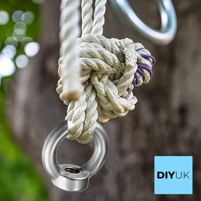 Lifting Eye Nut, DIN 582 | Forged Steel in BZP | Heavy-Duty - DIYUK