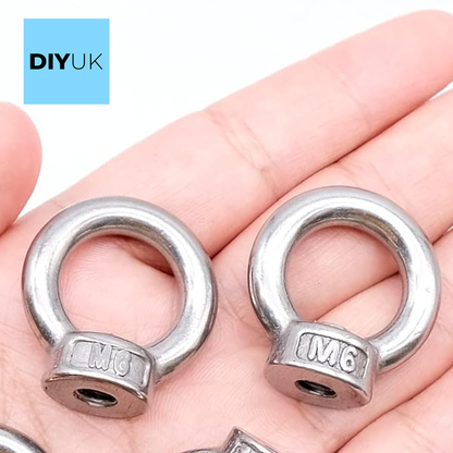 Lifting Eye Nut, DIN 582 | Forged Steel in BZP | Heavy-Duty - DIYUK