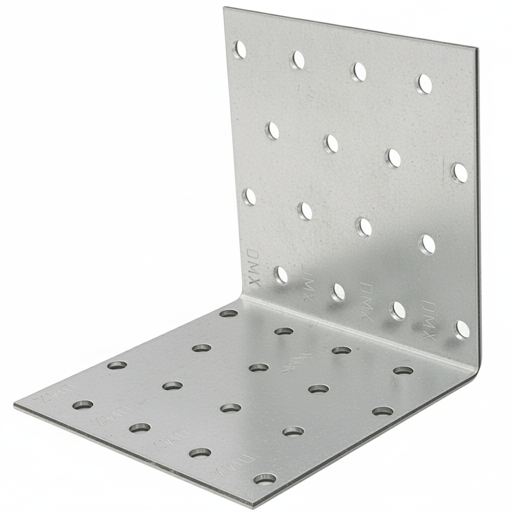 Heavy Duty Angle Brackets | 2mm Galvanised Steel L Corner Brace