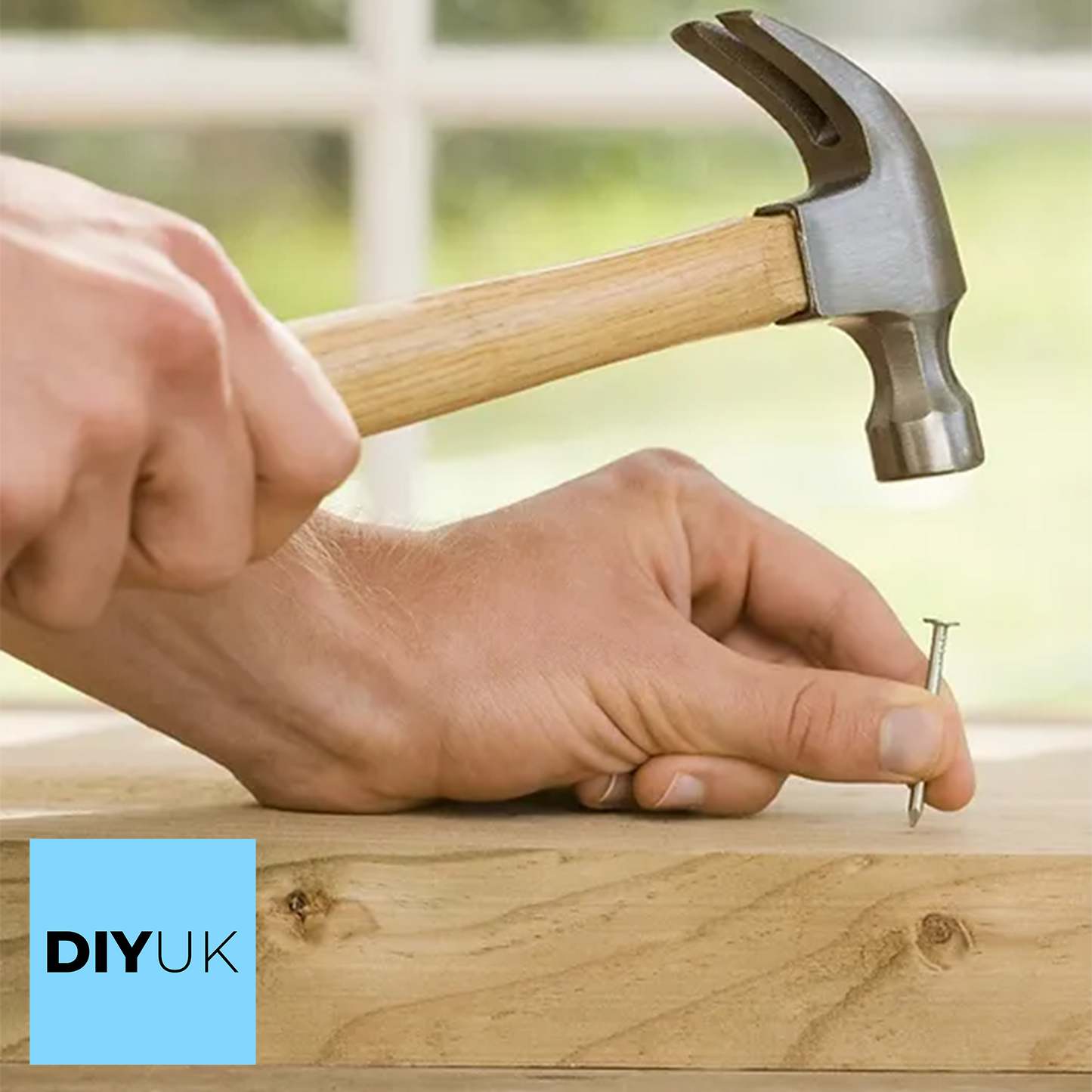 Galvanised Steel Round Head Nails | Heavy Duty Corrosion-Resistant for Outdoor - DIYUK