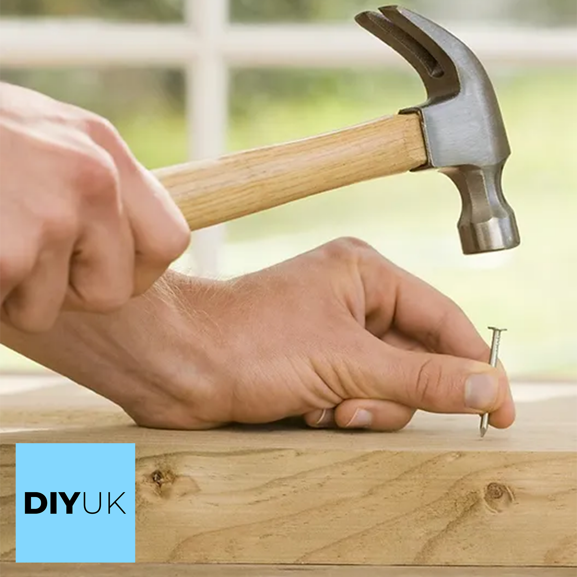 Galvanised Steel Round Head Nails | Heavy Duty Corrosion-Resistant for Outdoor - DIYUK