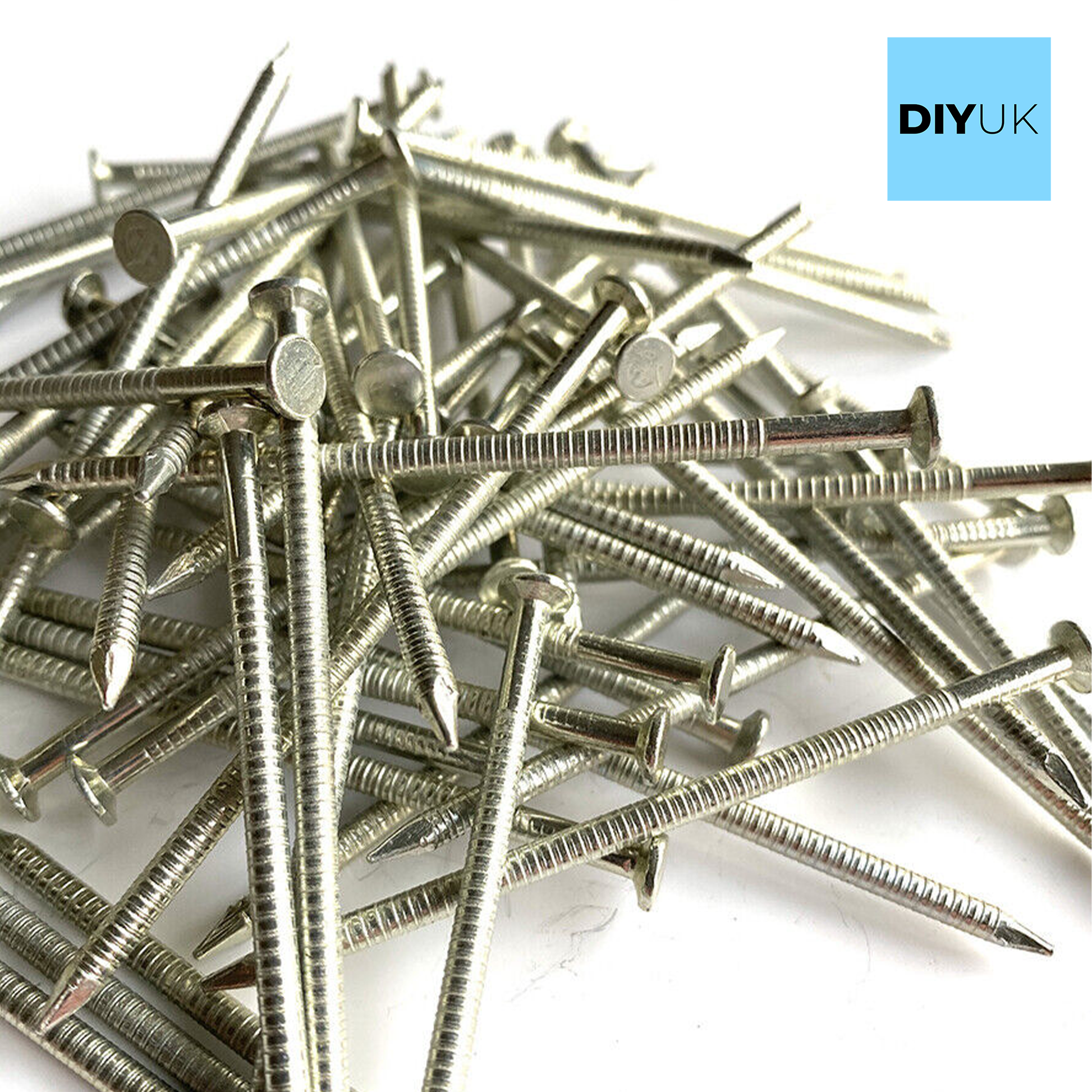 Ring Shank Nails Galvanised Annular Nail Steel Zinc for Secure Wood