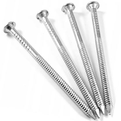 Ring Shank Nails Galvanised Annular Nail Steel Zinc for Secure Wood
