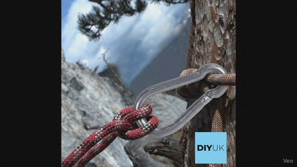 Steel Snap Hook With Screw Nut Carabiners Safe Lock Carabiner Clip Spring