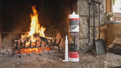 High Temperature Silicone Sealant 1500°C Black