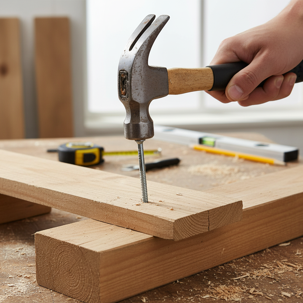 Galvanised Annular Ring Shank Nails | Bright Zinc Plated Steel for Outdoor Timber, Fencing, Decking & Roofing - DIYUK