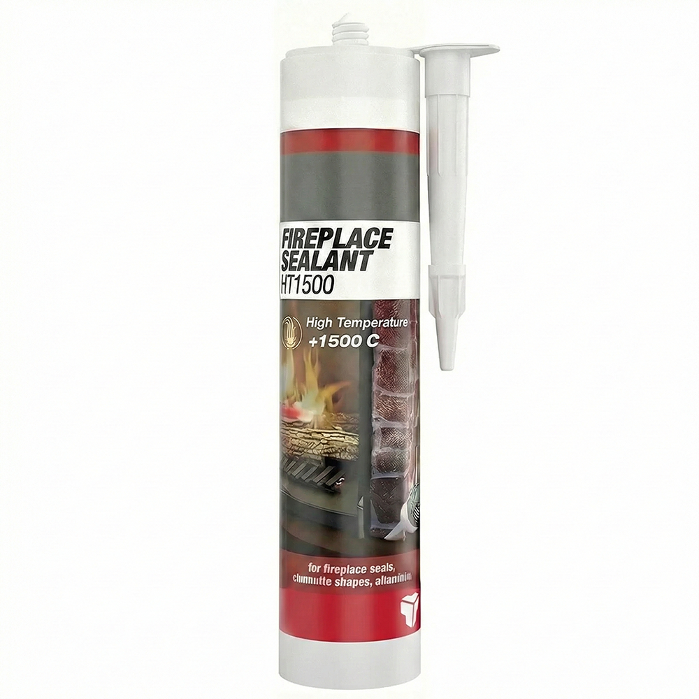 High Temperature Silicone Sealant 1500°C Black