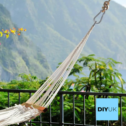 Carabiner Clip Snap Hook Spring Loaded Steel