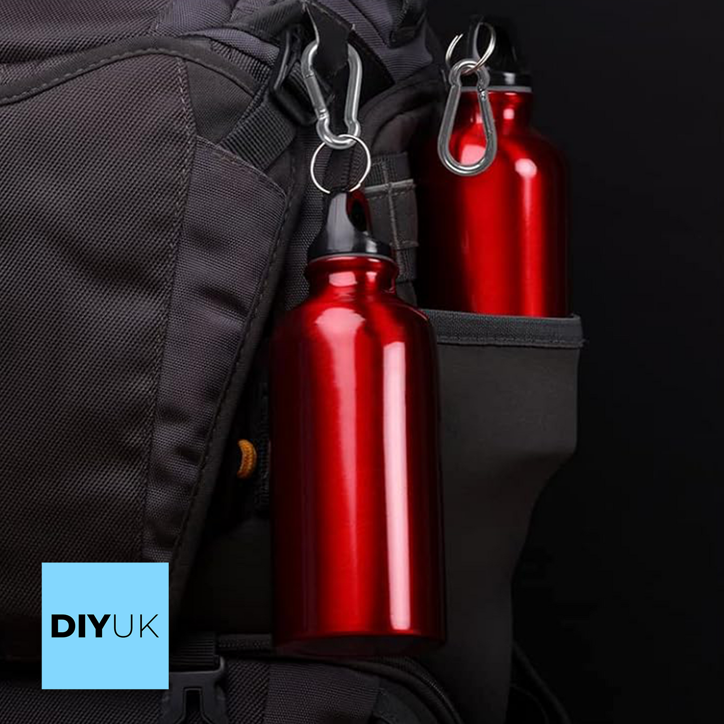 Carabiner Clip Snap Hook Spring Loaded Steel