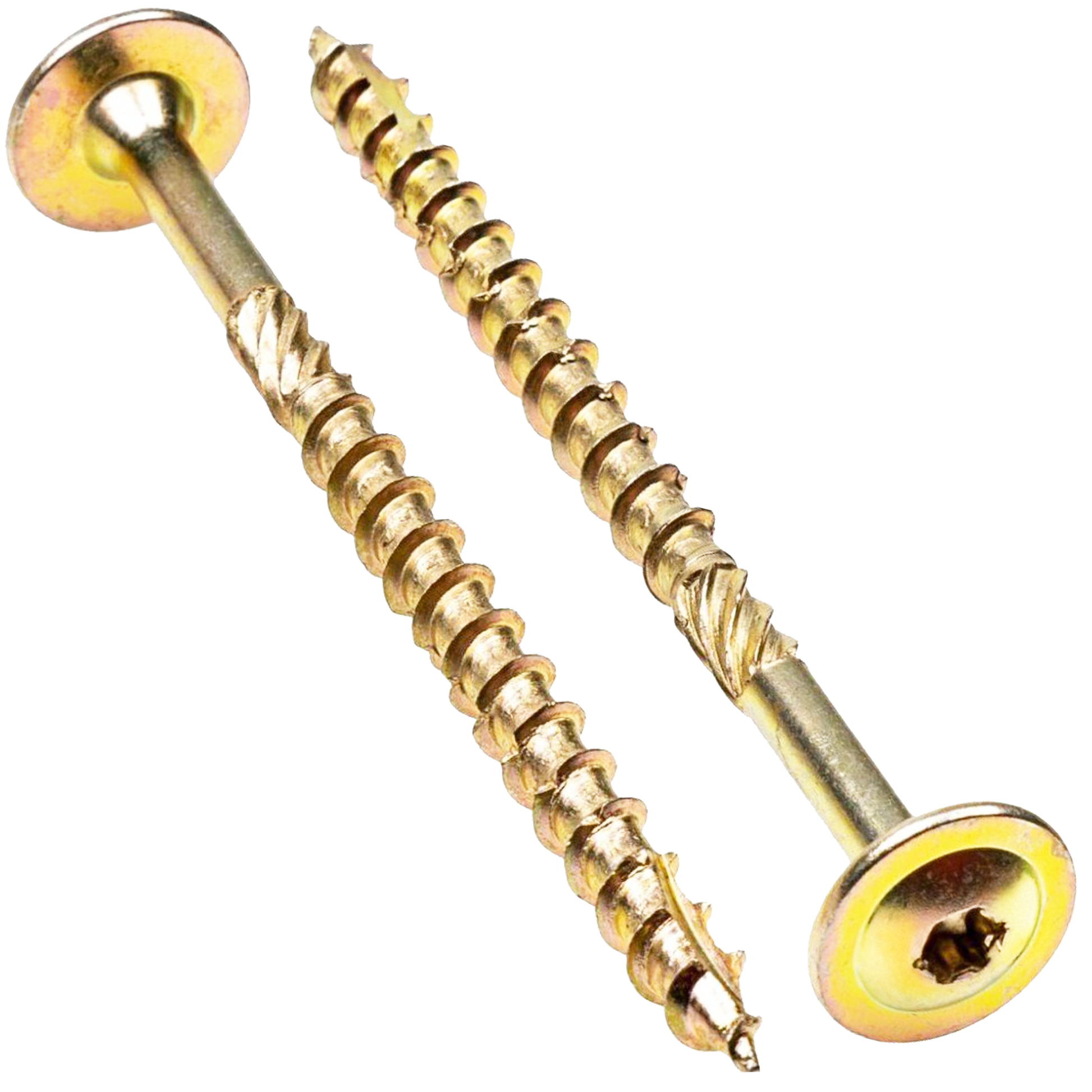 Wood Screws Wafer Head Torx Screw Self Tapping Steel Yellow Zinc Plated