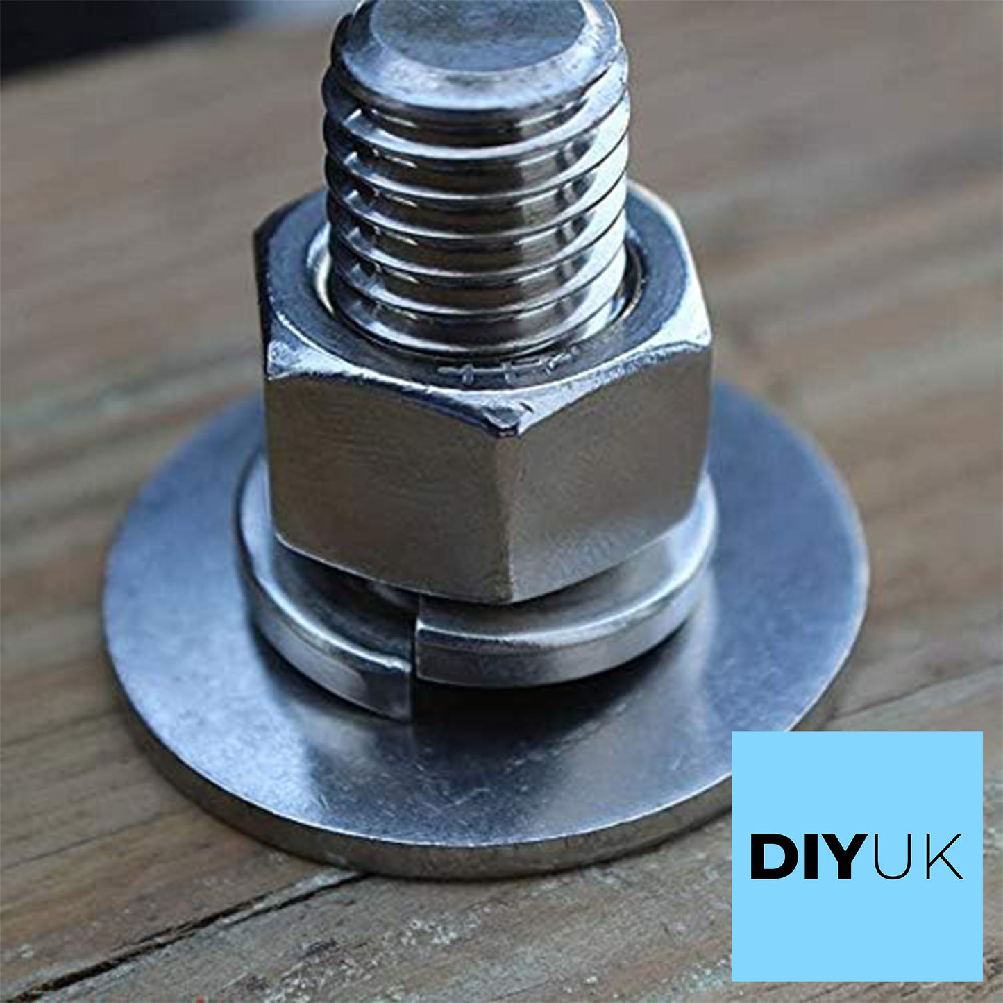 Flat Washers DIN 125 Form A, Steel Zinc Plated (ISO 7089), M3 to M36 - DIYUK