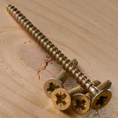 Wood Screws Multi Purpose YZP Pozi Head Decking Screws Outdoor - DIYUK