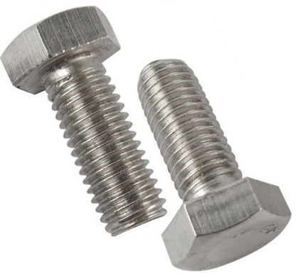 M8 M10 M12 M14 Hexagon Head Bolts DIN 933 Fully Threaded Stainless Steel A2 - DIYUK