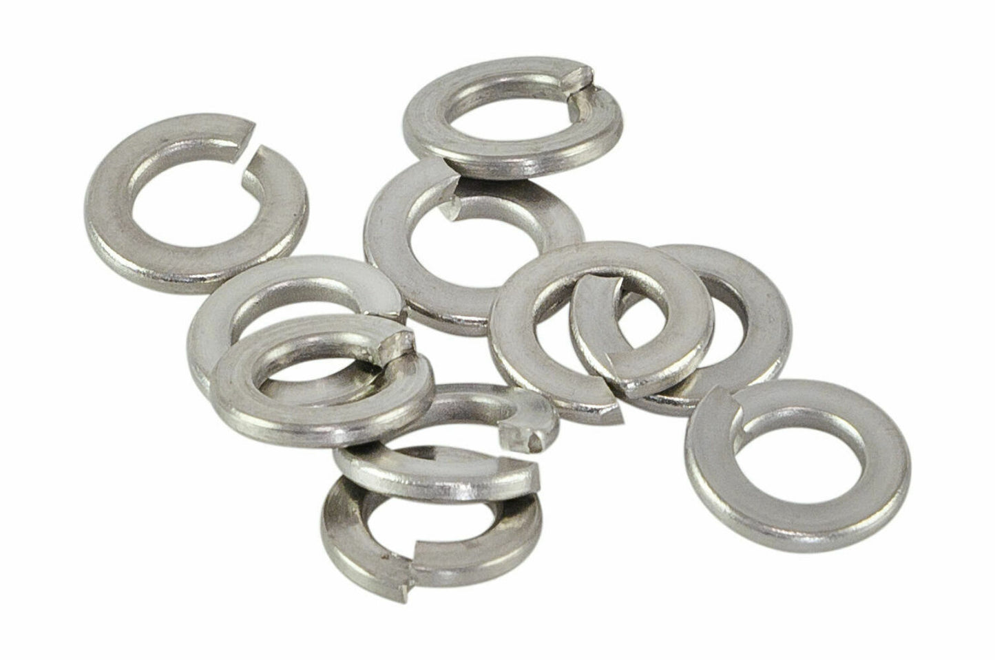 Spring Washers Rectangular Stainless Steel A2 Split Lock DIN 127