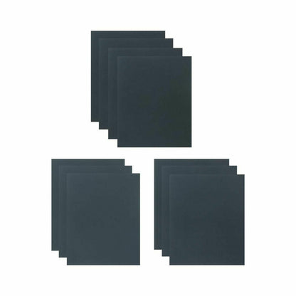 Wet And Dry Abrasive Sandpaper 100-1500 Grit Full Sheets 230mm X 280mm (A4 Size) - DIYUK
