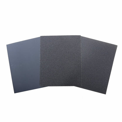 Wet And Dry Abrasive Sandpaper 100-1500 Grit Full Sheets 230mm X 280mm (A4 Size) - DIYUK